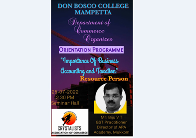Importance Of Business Accounting And Taxation